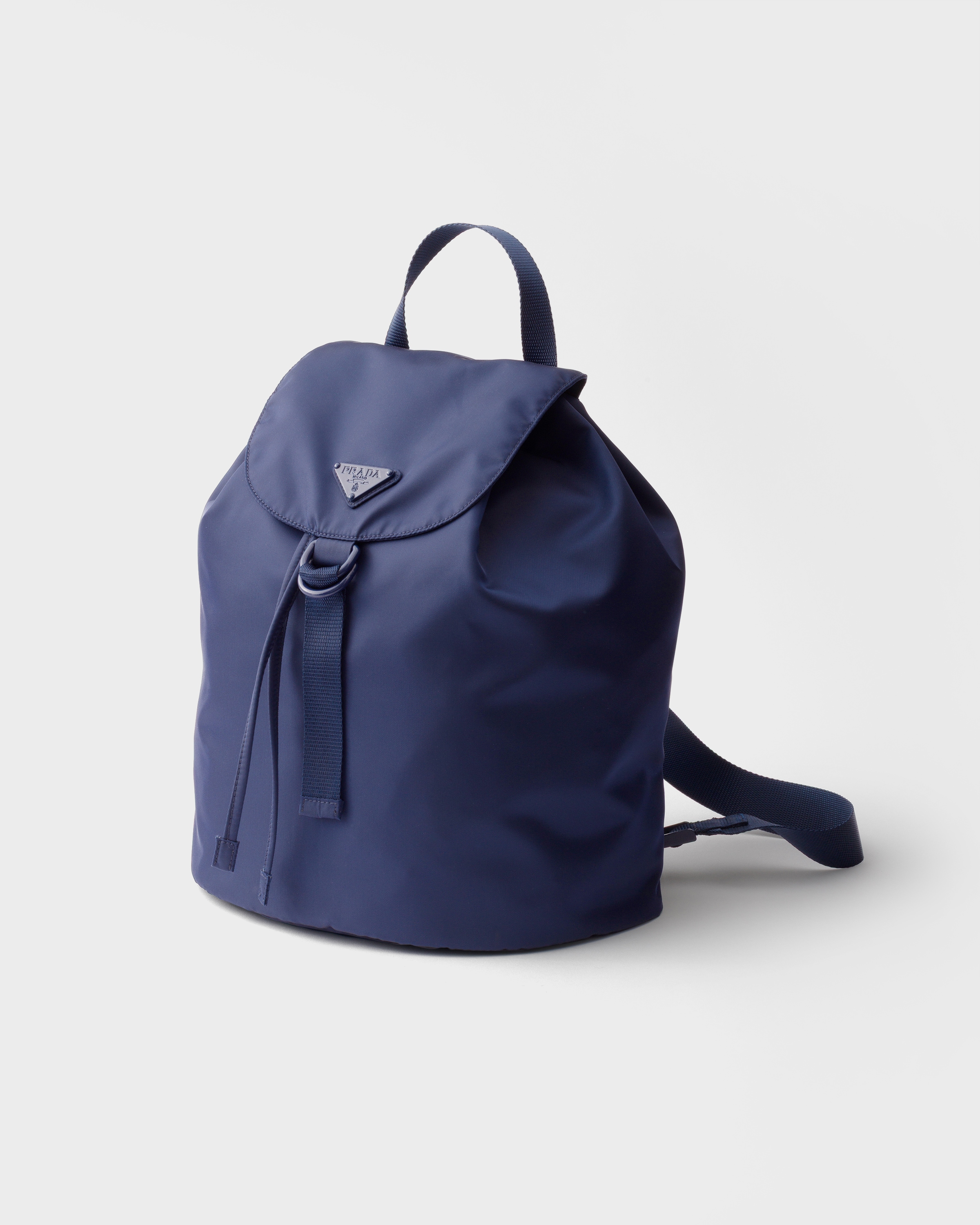 Baltic Blue Re-Nylon backpack | PRADA - United States