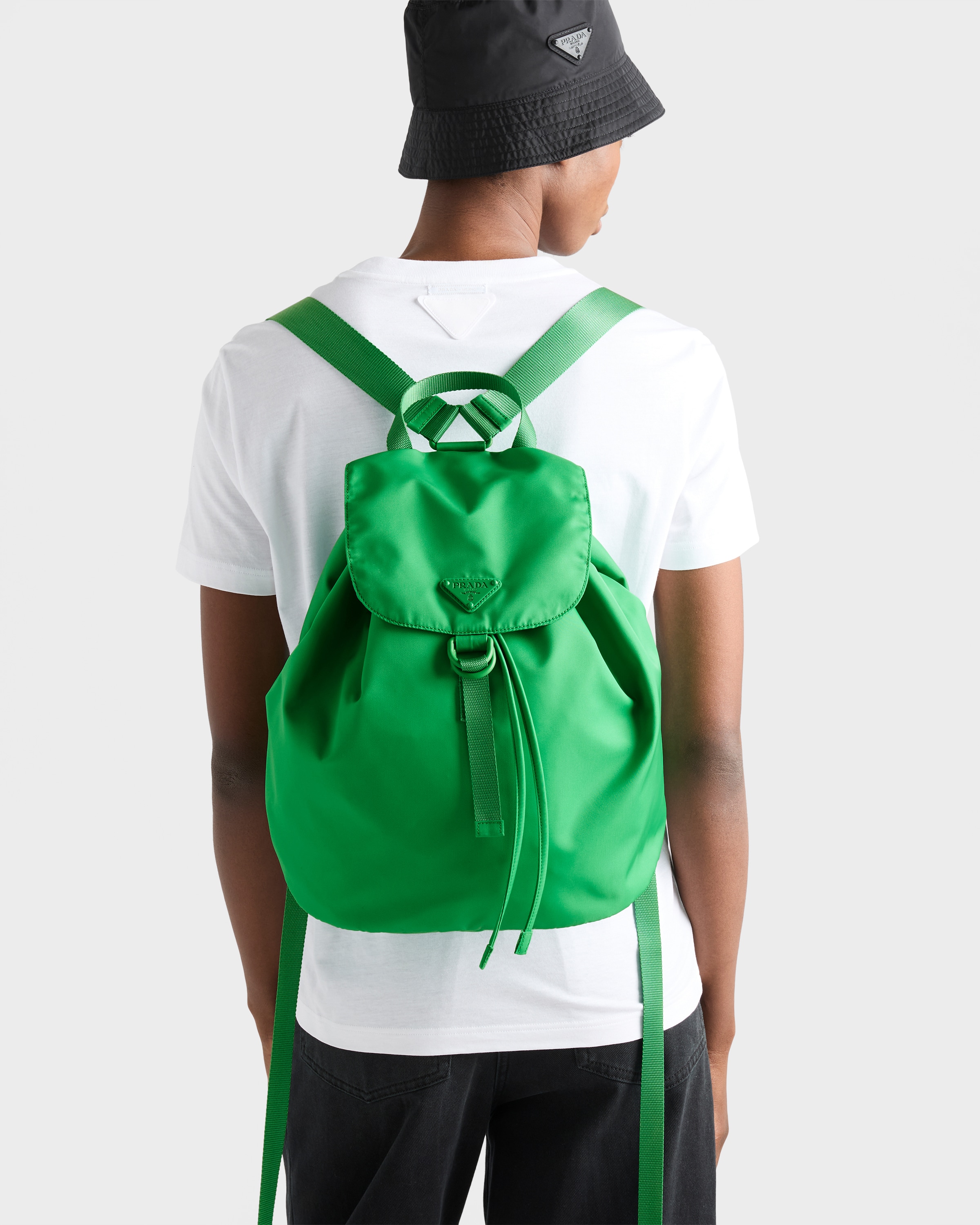 Emerald Re-Nylon backpack | PRADA - United States