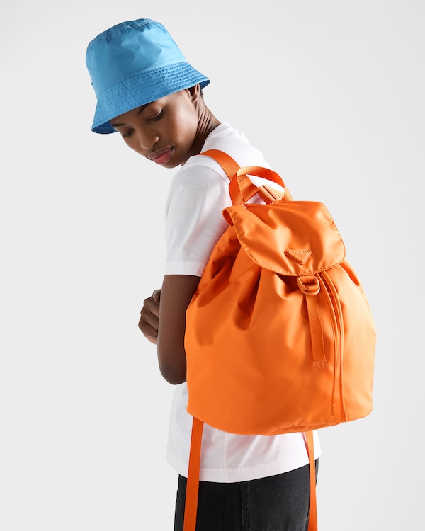 Re-Nylon backpack - Orange Re-Nylon backpack - Orange