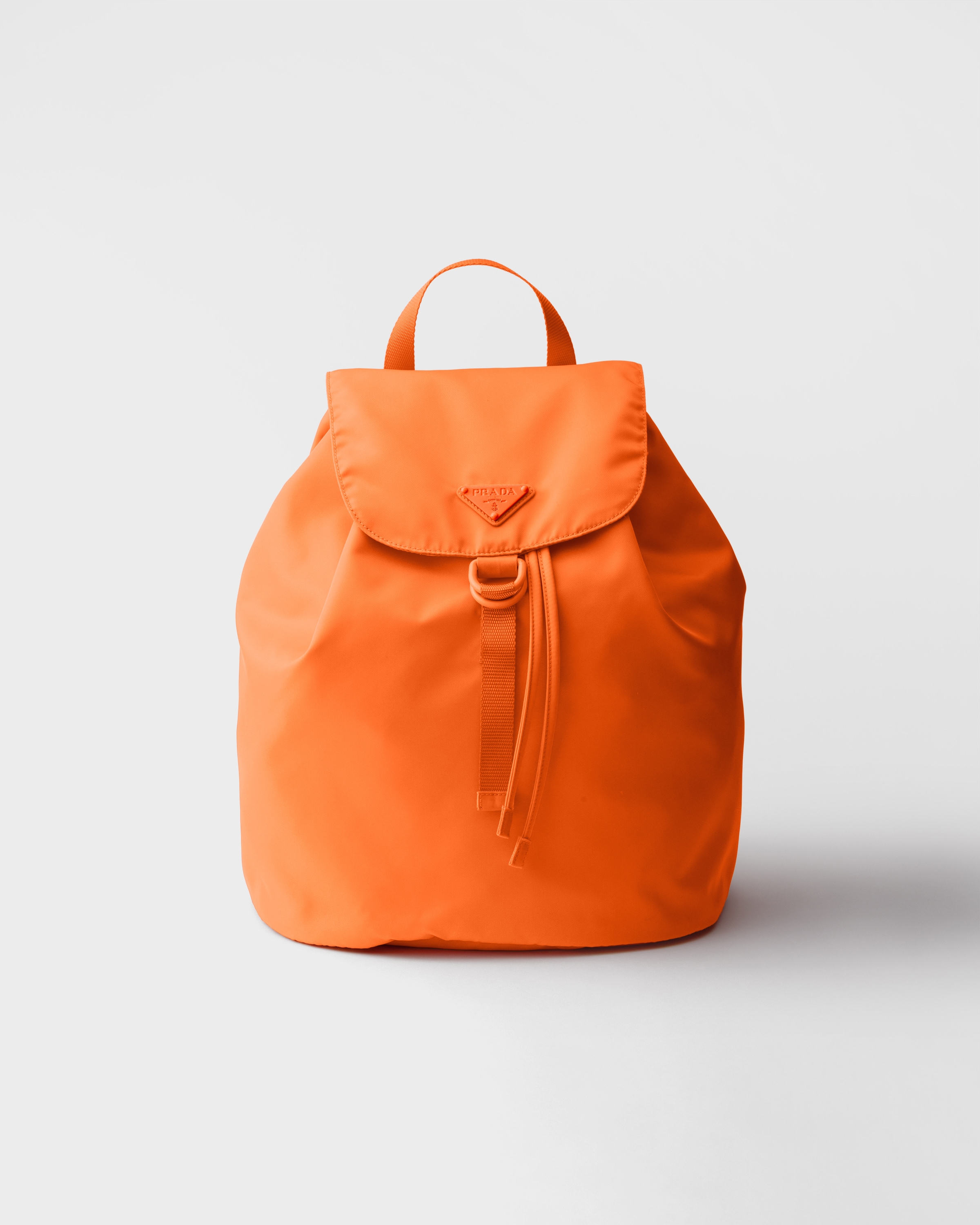 Orange Re-Nylon backpack | PRADA - United States