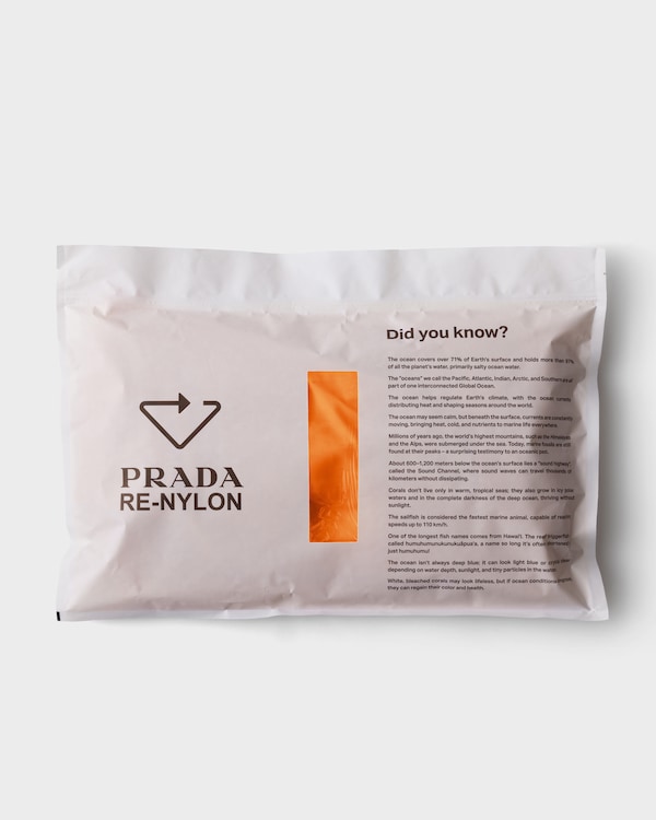 Re-Nylon backpack - Orange Re-Nylon backpack - Orange