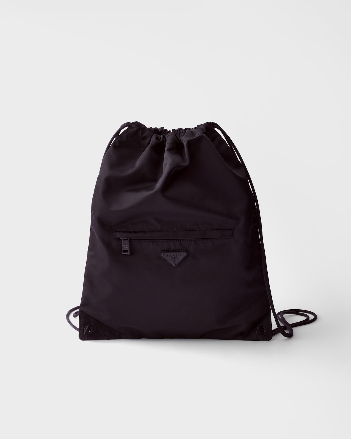 Re-Nylon drawstring backpack