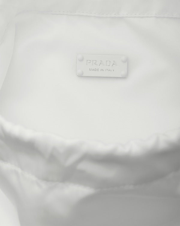 Sac à dos à cordon en Re-Nylon - Blanc Sac à dos à cordon en Re-Nylon - Blanc