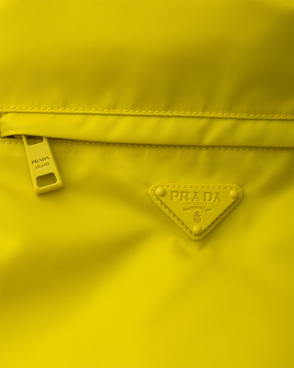 Sac à dos à cordon en Re-Nylon - Jaune Soleil Sac à dos à cordon en Re-Nylon - Jaune Soleil