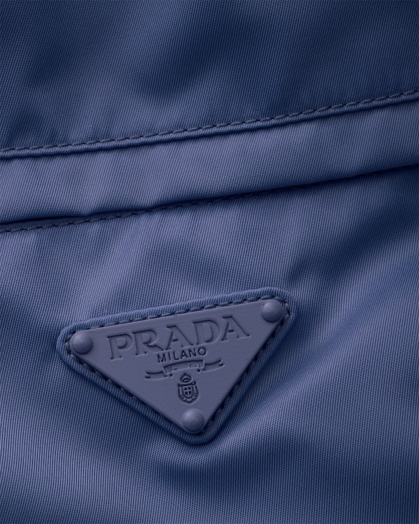 Re-Nylon drawstring backpack - Baltic Blue Re-Nylon drawstring backpack - Baltic Blue