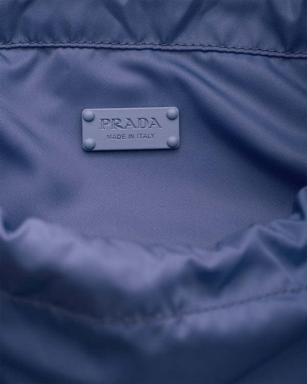 Re-Nylon drawstring backpack - Baltic Blue Re-Nylon drawstring backpack - Baltic Blue