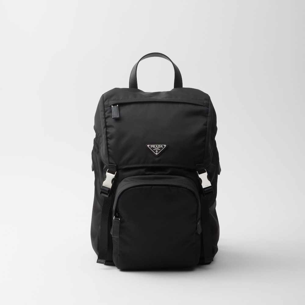 Prada Re-Nylon与Saffiano皮革背包 1