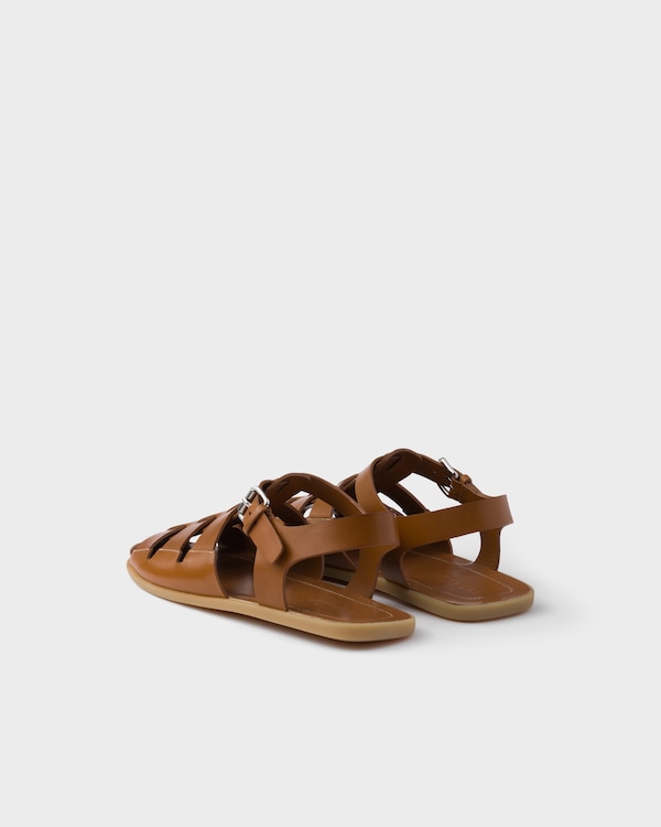 Leather fisherman sandals - Light Tan Leather fisherman sandals - Light Tan