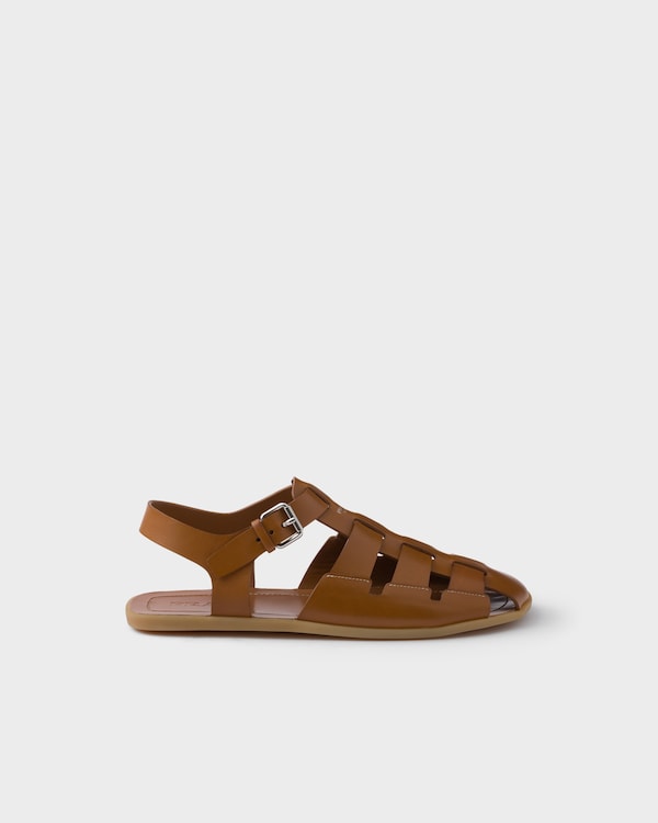 Leather fisherman sandals - Light Tan Leather fisherman sandals - Light Tan