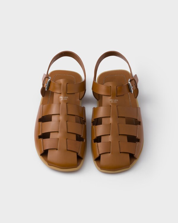 Leather fisherman sandals - Light Tan Leather fisherman sandals - Light Tan