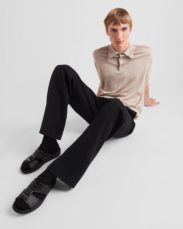 صنادل جلد سافيانو صنادل جلد سافيانو