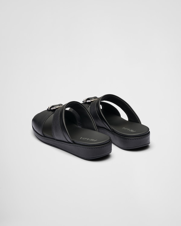 صنادل جلد سافيانو صنادل جلد سافيانو