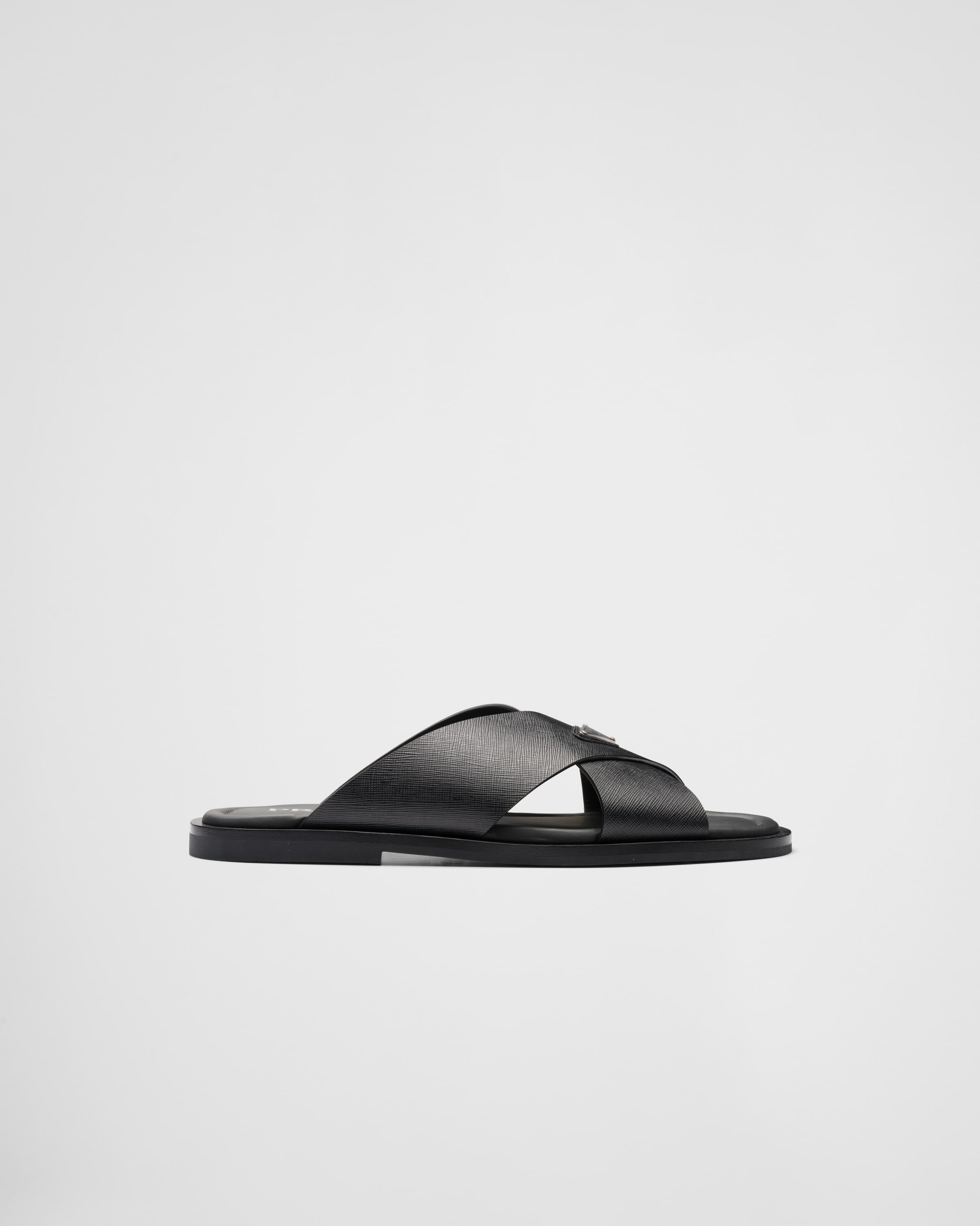 Prada saffiano store sandals
