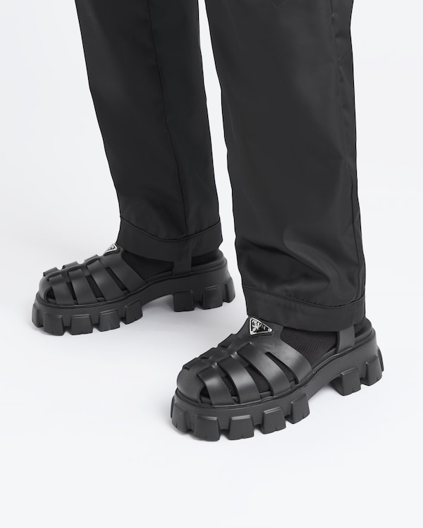 Monolith rubber sandals Monolith rubber sandals