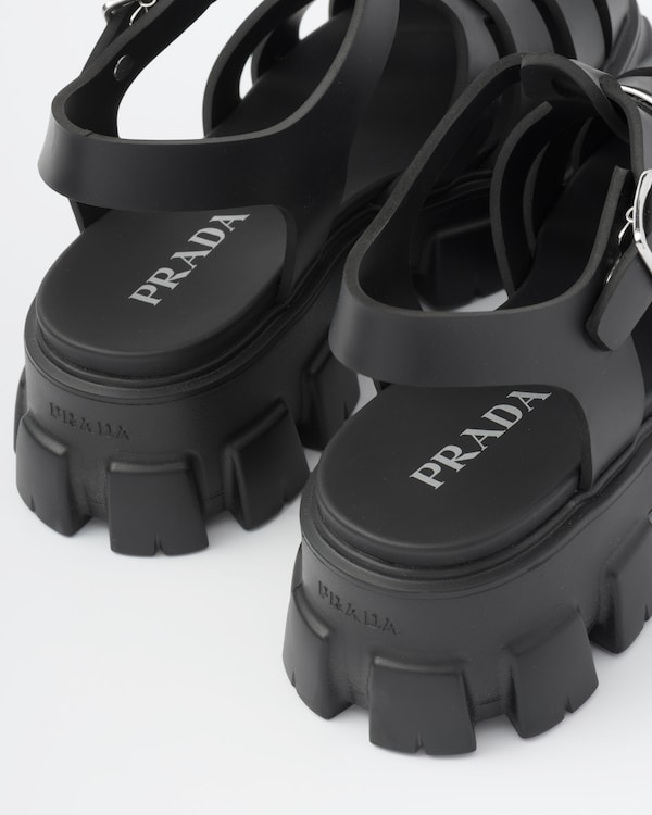 Monolith rubber sandals Monolith rubber sandals