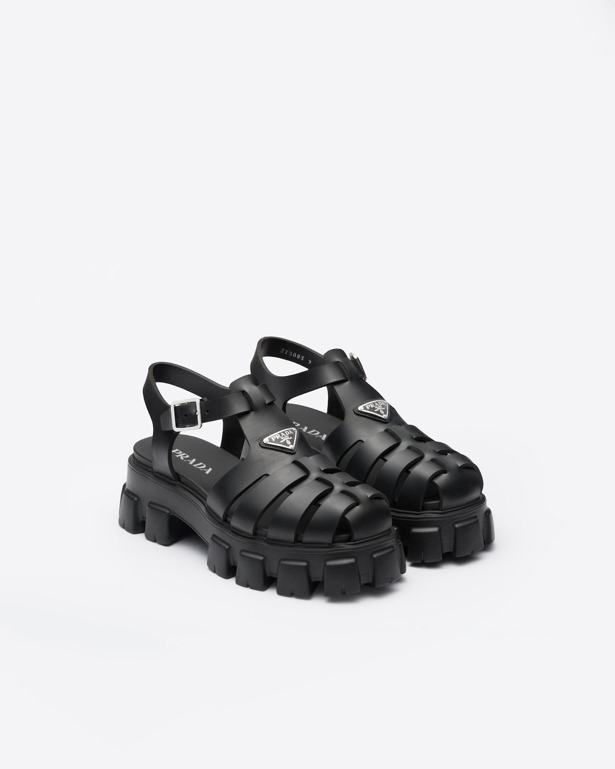 Pra Rubber Monolith Sandals 55 Gold White main image 0