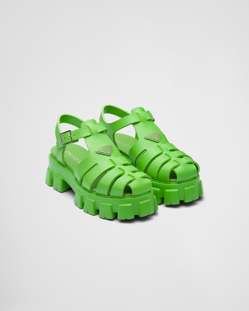 【プラダ メンズ】デザイナーズ サンダル|PRADA