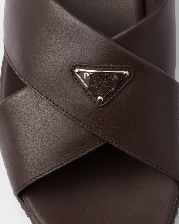 Crisscross leather sandals - Sienna Crisscross leather sandals - Sienna