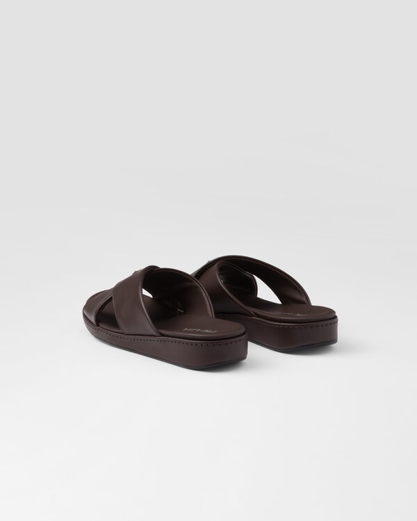 Crisscross leather sandals - Sienna Crisscross leather sandals - Sienna