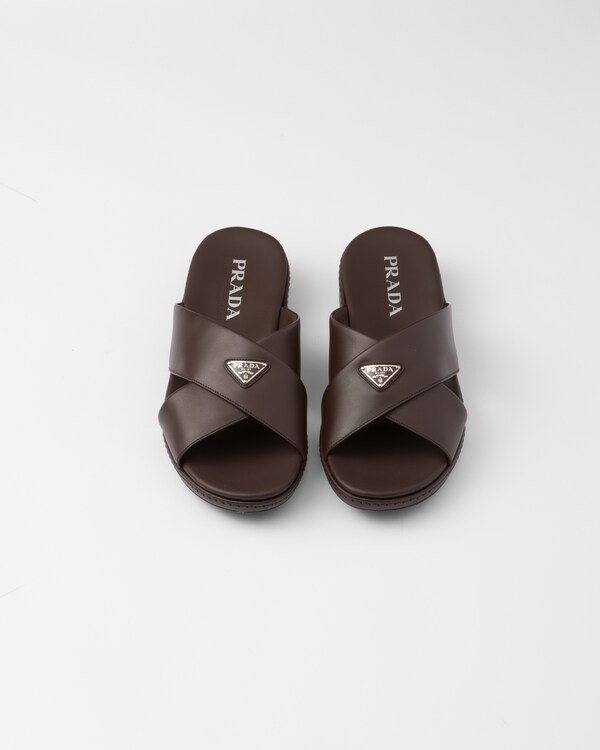 Crisscross leather sandals - Sienna Crisscross leather sandals - Sienna