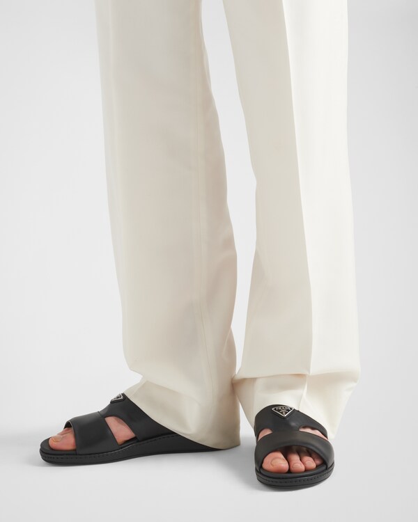 Leather sandals - Black Leather sandals - Black