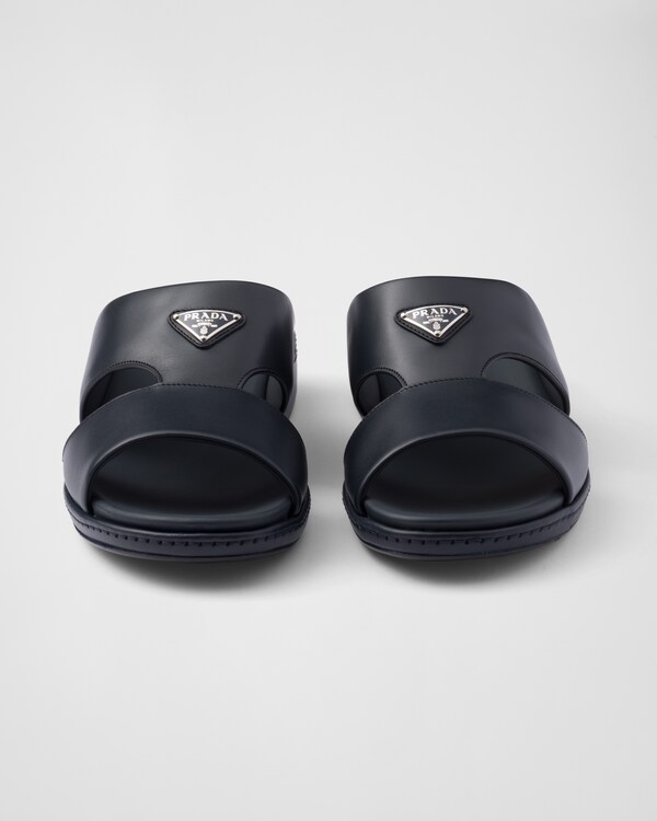 صندل من الجلد - أزرق صندل من الجلد - أزرق