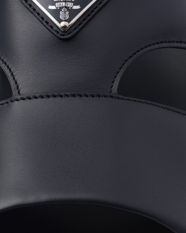 صندل من الجلد - أزرق صندل من الجلد - أزرق