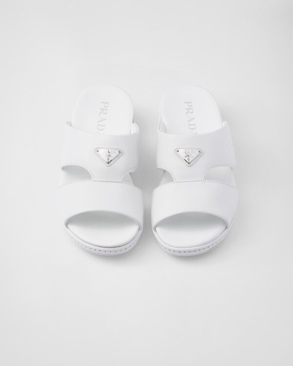 Leather sandals - White Leather sandals - White