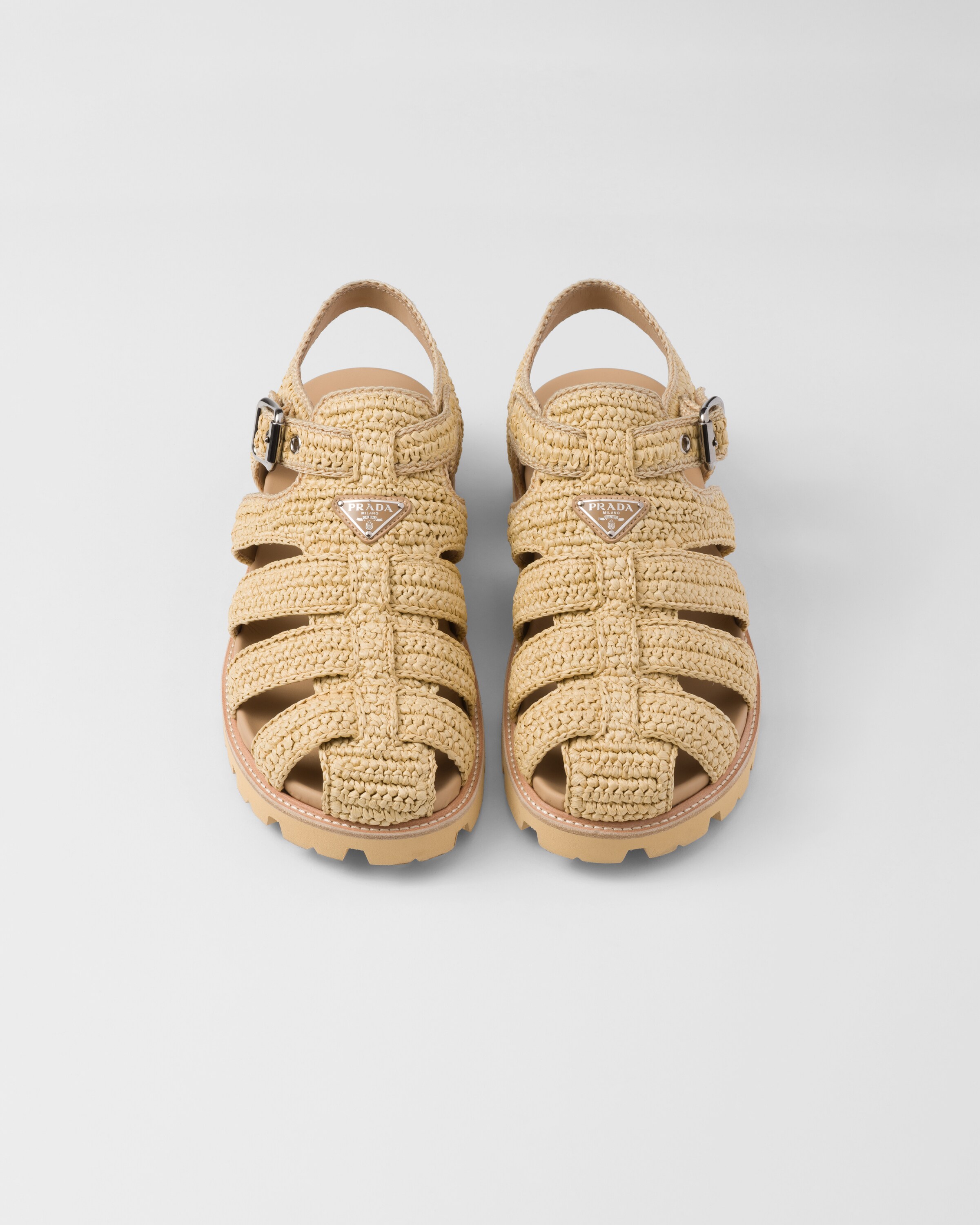 Prada beach sandals store
