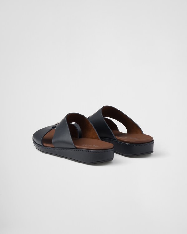 صندل من الجلد - أزرق صندل من الجلد - أزرق