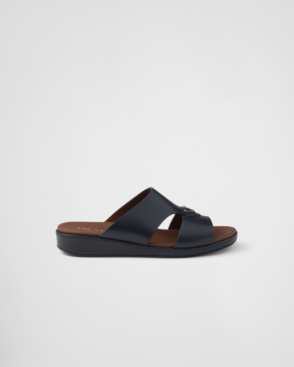 صندل من الجلد - أزرق صندل من الجلد - أزرق