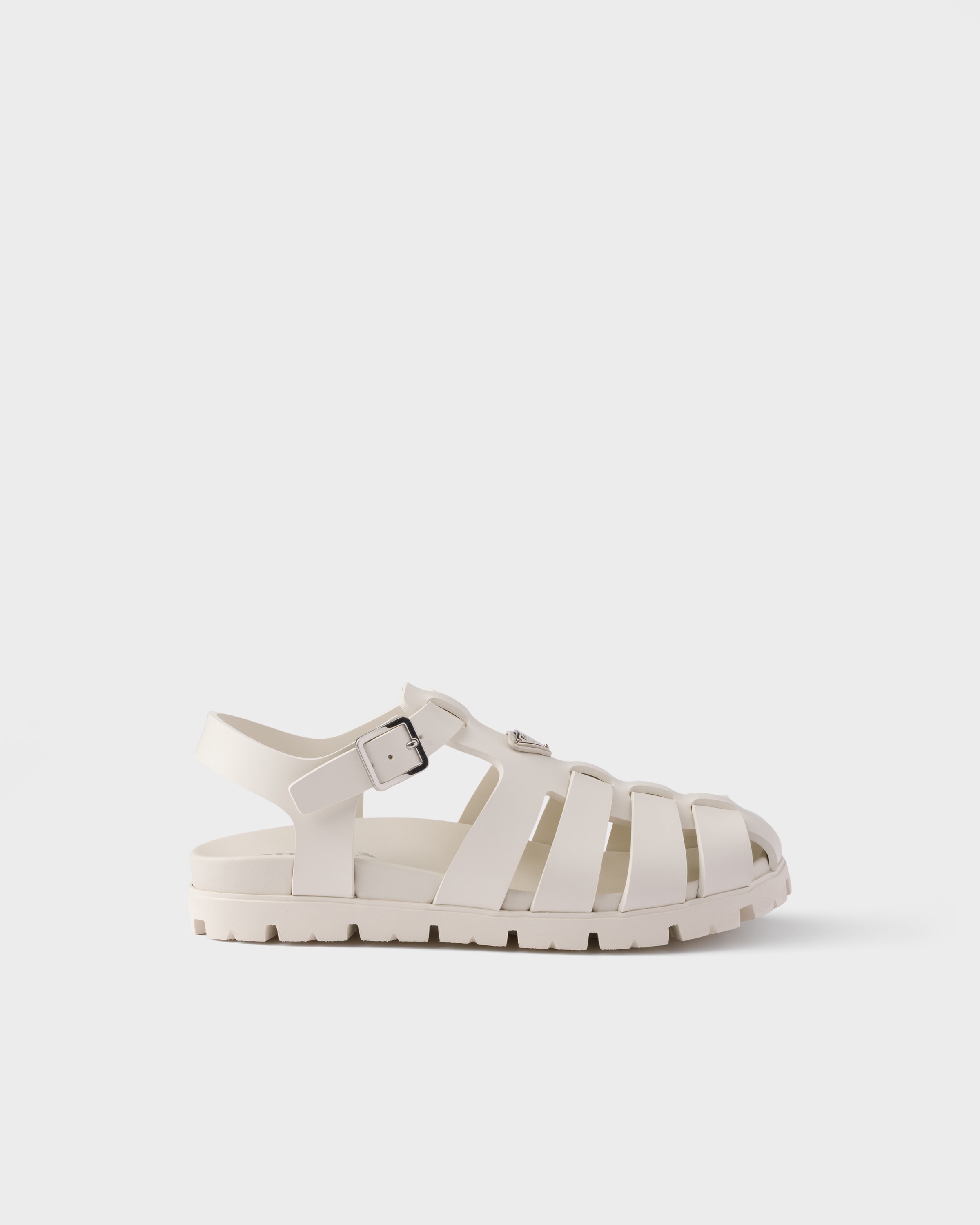 パナマ ラバー フィッシャーマンサンダル | PRADA - 日本