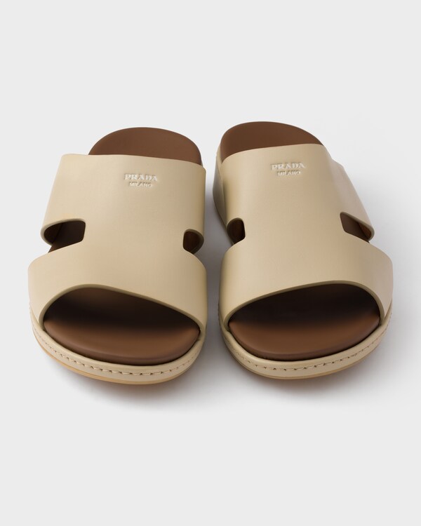 Leather sandals - Desert Beige Leather sandals - Desert Beige