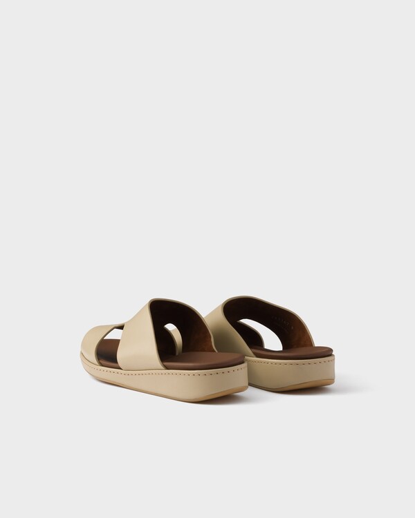 Leather sandals - Desert Beige Leather sandals - Desert Beige
