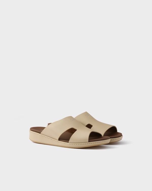 Leather sandals - Desert Beige Leather sandals - Desert Beige