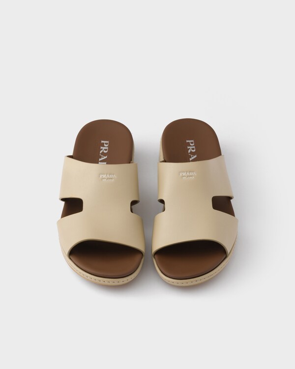 Leather sandals - Desert Beige Leather sandals - Desert Beige