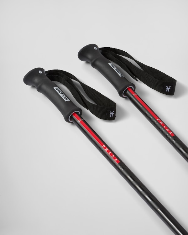 Faction x Prada Linea Rossa ski poles Faction x Prada Linea Rossa ski poles
