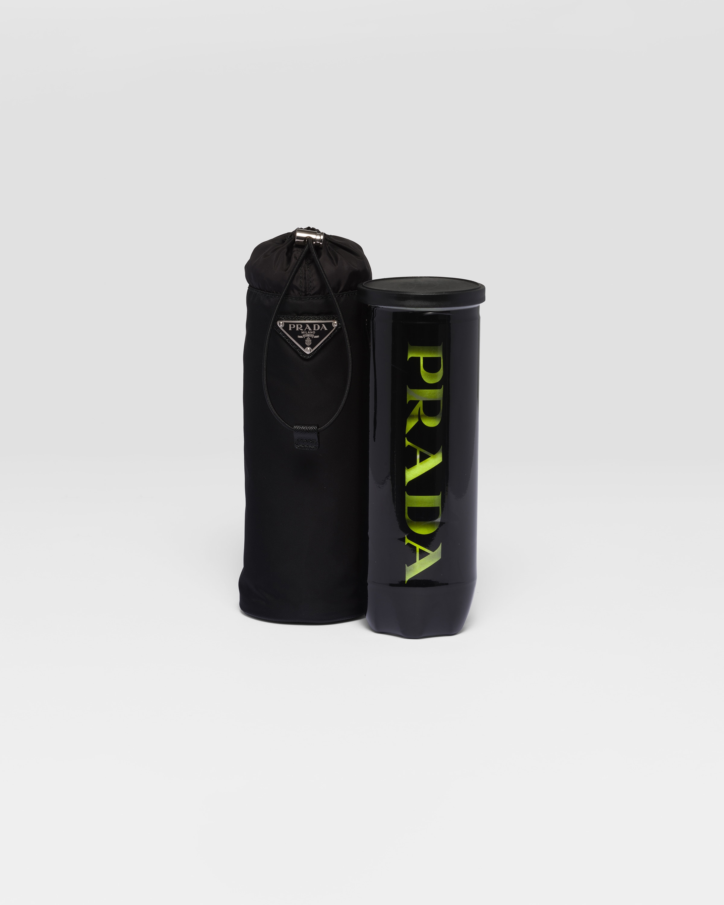 Prada Tennis Ball Case, , Black