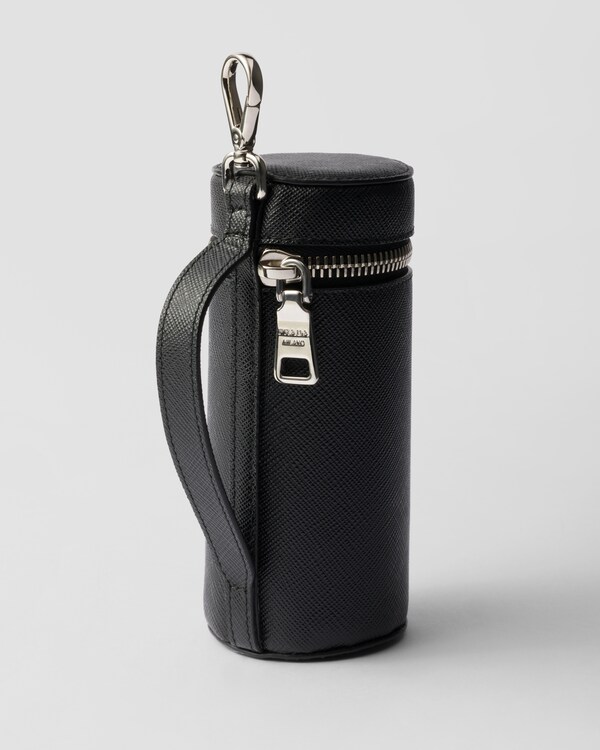 Saffiano leather golf ball case Saffiano leather golf ball case