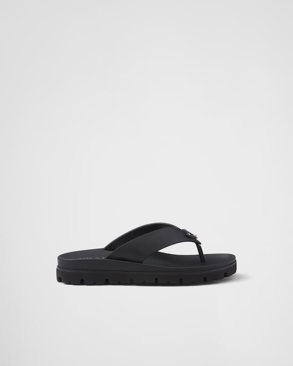 Rubber thong sandals Rubber thong sandals