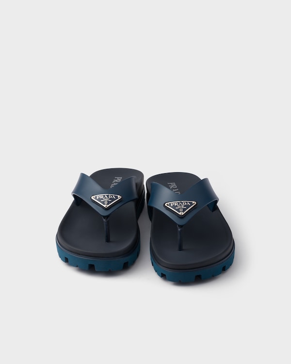 Rubber thong sandals Rubber thong sandals
