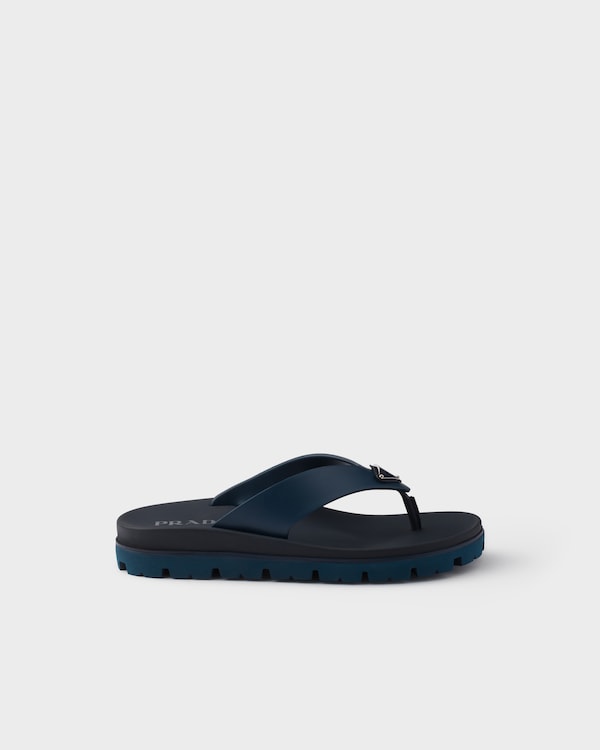 Rubber thong sandals Rubber thong sandals