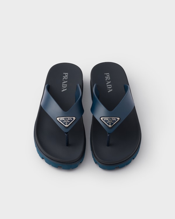 Rubber thong sandals Rubber thong sandals