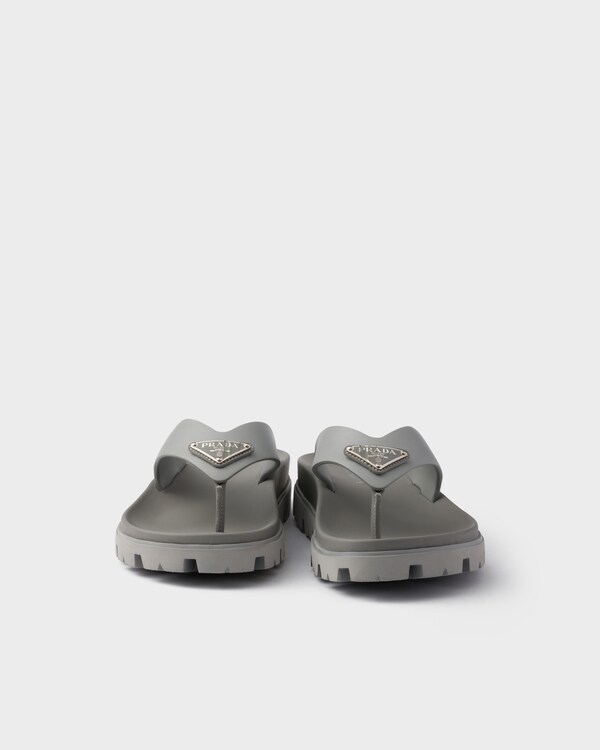 Rubber thong sandals Rubber thong sandals