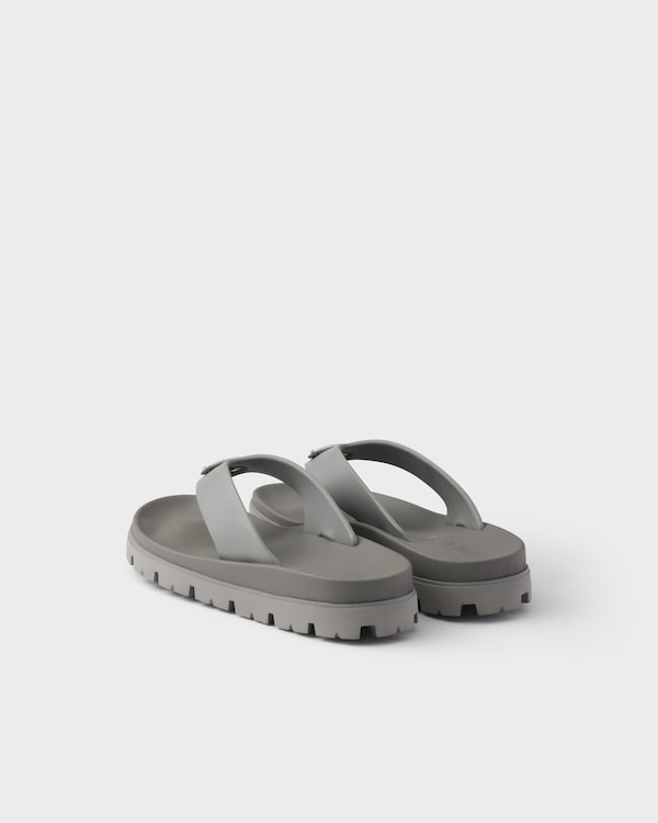 Rubber thong sandals Rubber thong sandals
