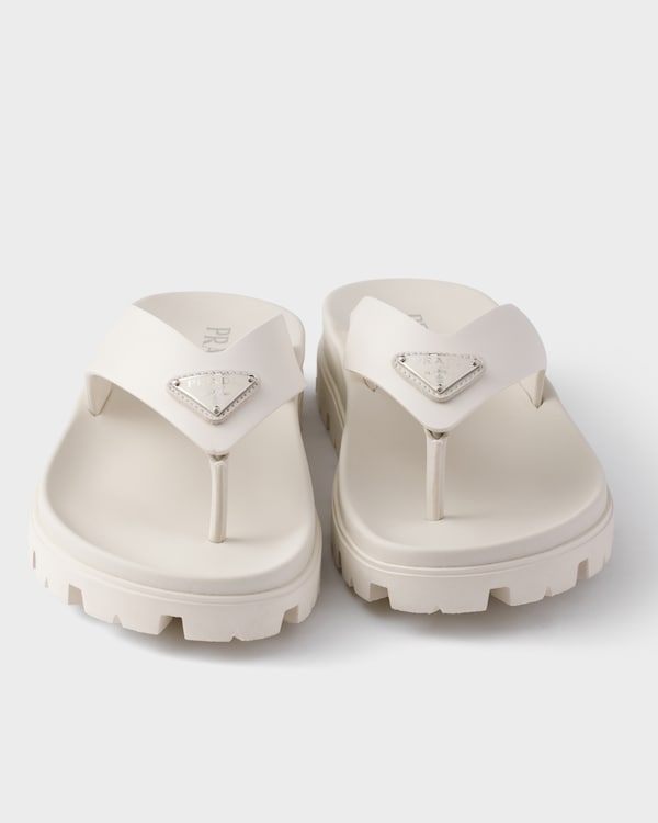 Rubber thong sandals - Panama Rubber thong sandals - Panama