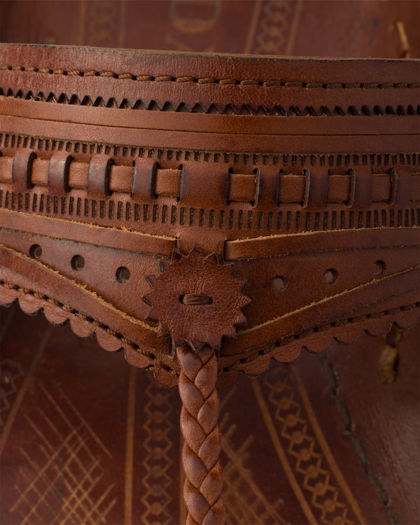 Prada Made in India x Inspired by Kolhapuri Chappal leather sandals - Brandy Prada Made in India x Inspired by Kolhapuri Chappal leather sandals - Brandy