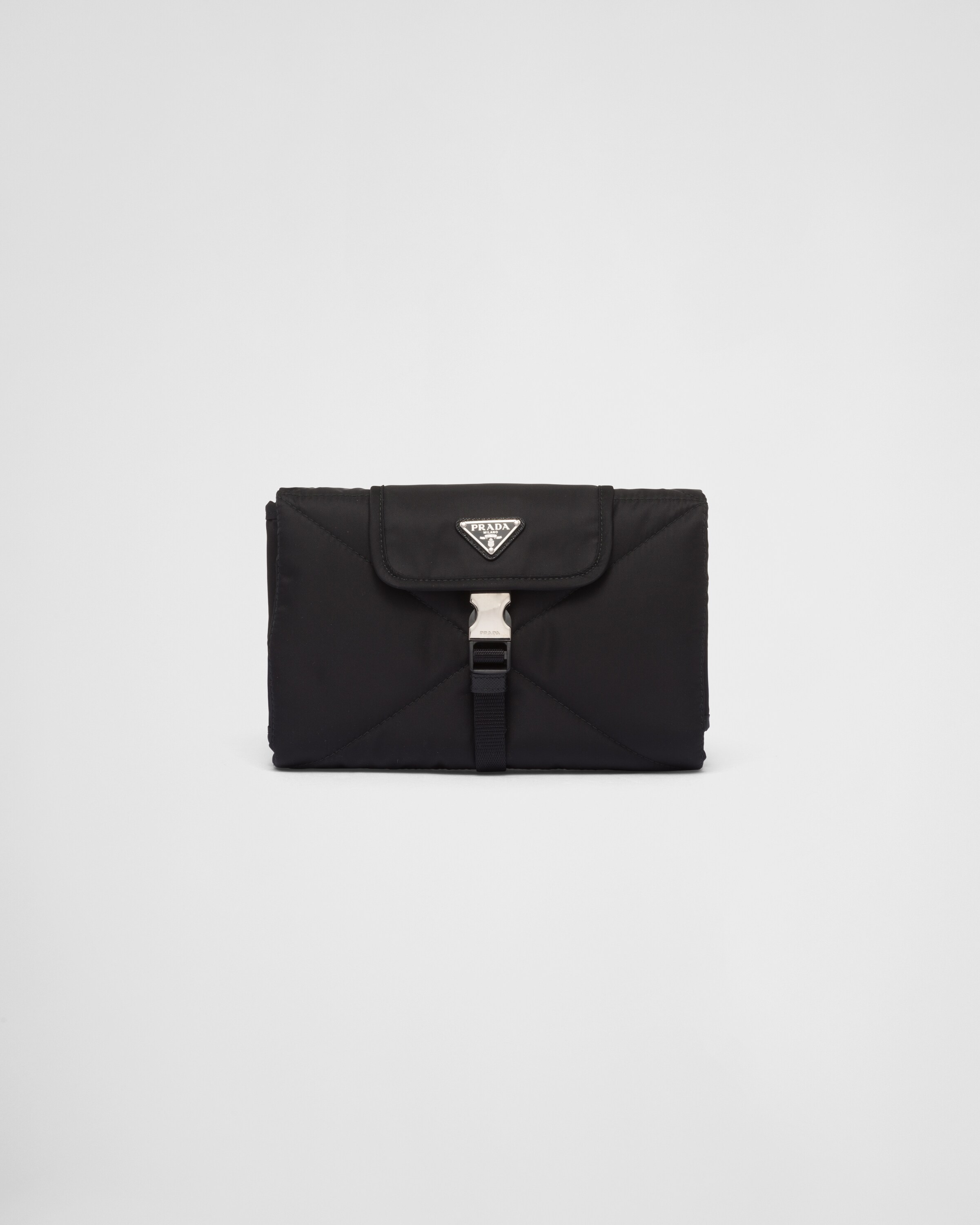 Prada Re-nylon Pet Travel Blanket, , Black
