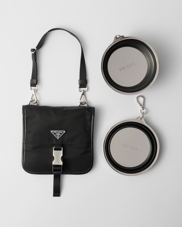 Re-Nylon pet bowl pouch Re-Nylon pet bowl pouch