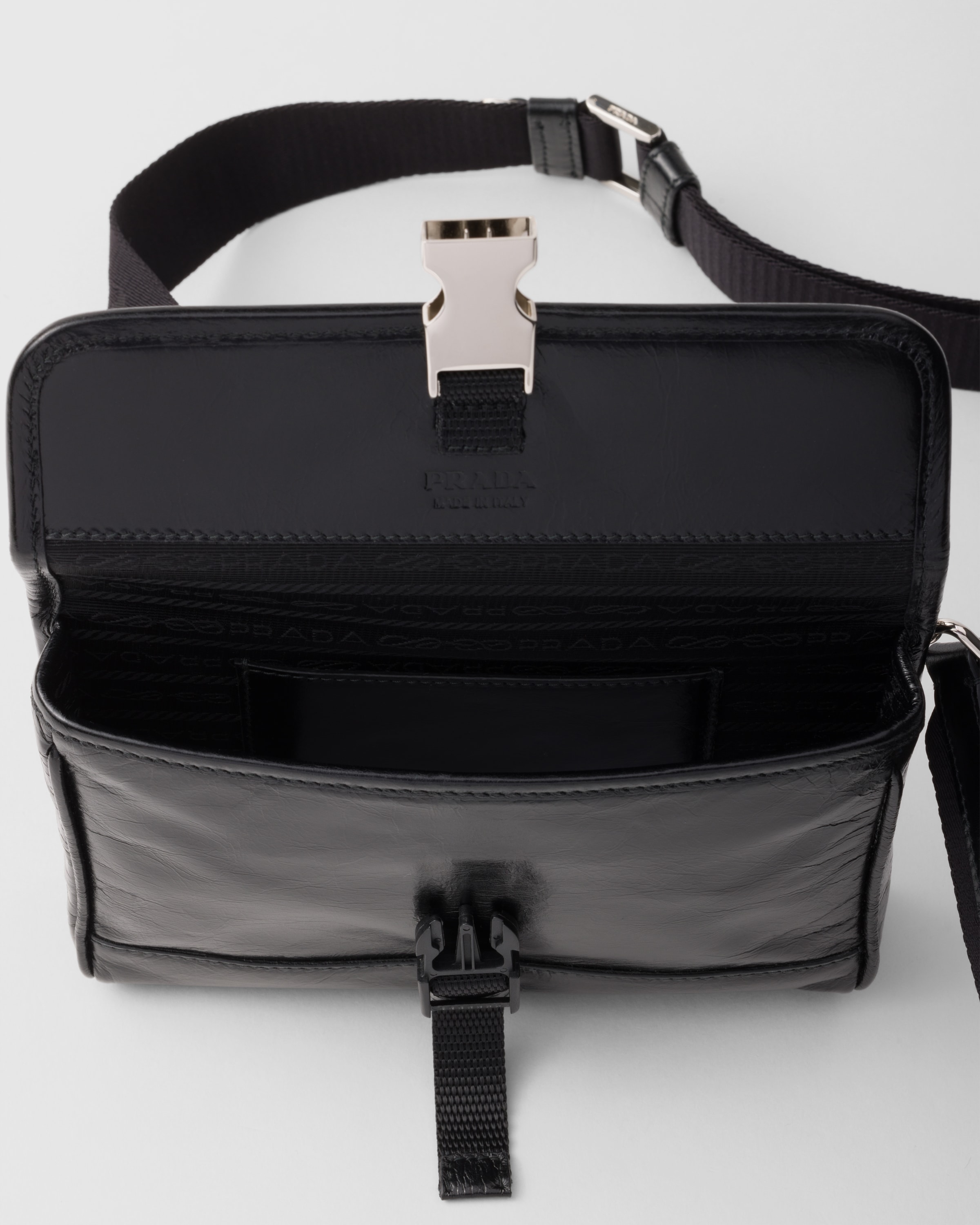 Black Leather smartphone case | PRADA